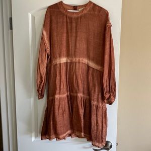 Sea Yara Puff Sleeve Dress